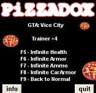 Gta Vice City Pizzadox 10 Trainer